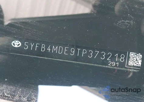 2026 Toyota Corolla Le z USA, uszkodzony, nr VIN 5YFB4MDE9TP373218